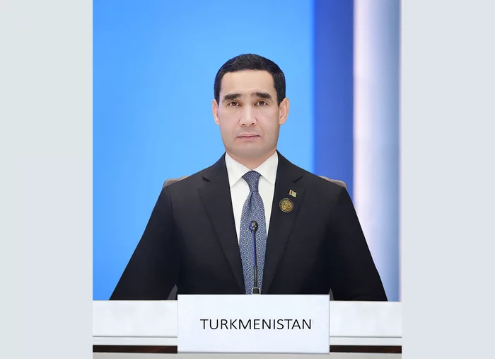 Türkmenistanyň Prezidentiniň Aziýada hyzmatdaşlygy we ynanyşmagy berkitmegiň çäreleri Geňeşiniň VII sammitindäki çykyşy