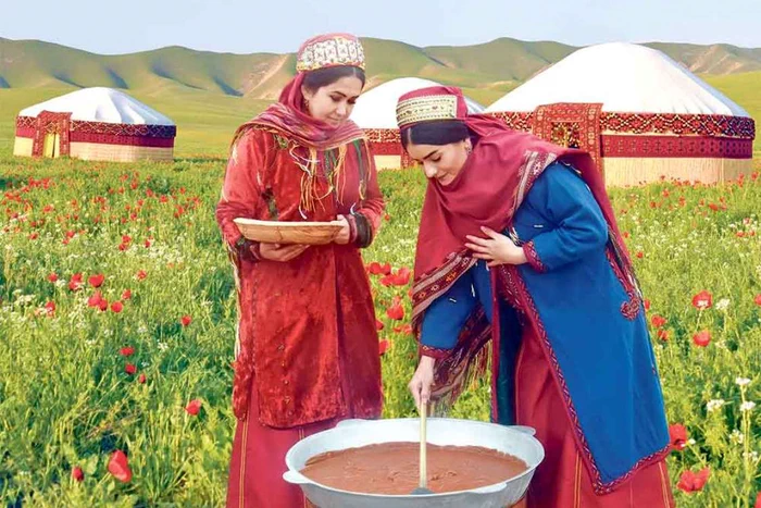 Bahar geldi, bahar geldi adamlar.