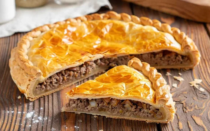Etli çörek