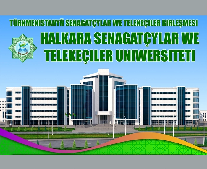 Halkara senagatçylar we telekeçiler uniwersitetinde 14 kafedra, 42 tejribehana hereket eder