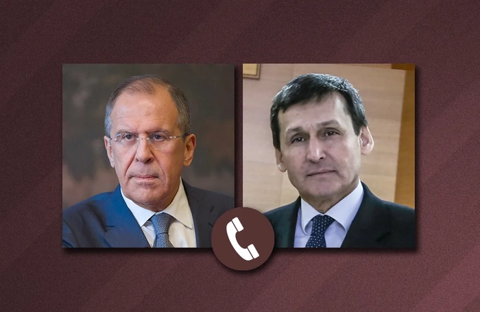 Мередов и Лавров обсудили по телефону вопросы двустороннего сотрудничества