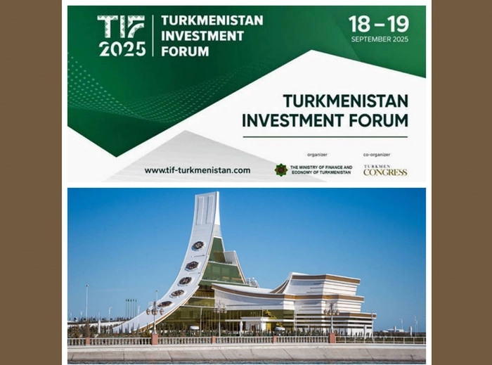 Türkmenistanyň Maýa goýum forumy – 2025 Hazar deňziniň kenarynda geçer