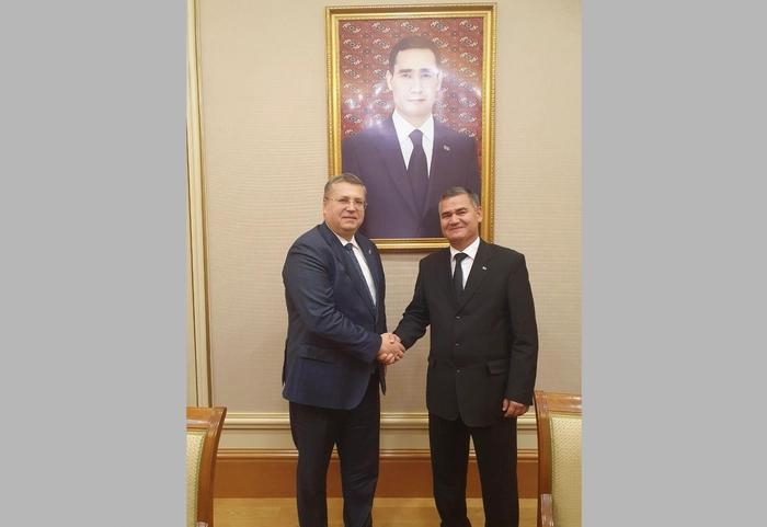 Türkmenistan — Astrahan: ulag-logistika hyzmatdaşlygynyň geljegi ara alnyp maslahatlaşyldy