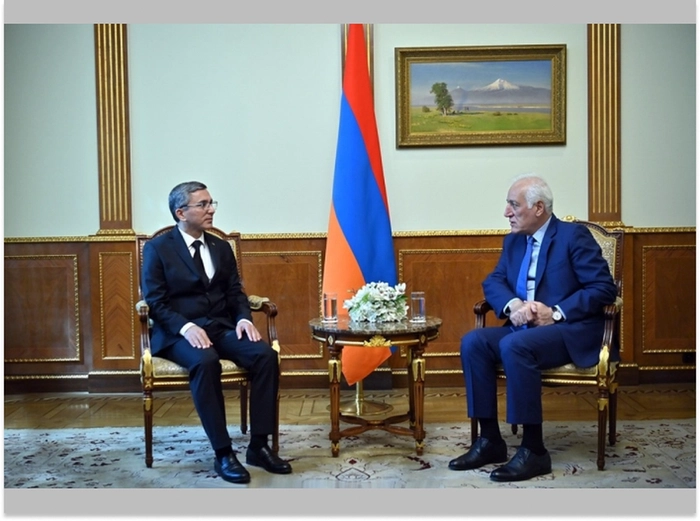 Türkmenistanyň ilçisi Ermenistan Respublikasyndaky diplomatik wezipesini tamamlady