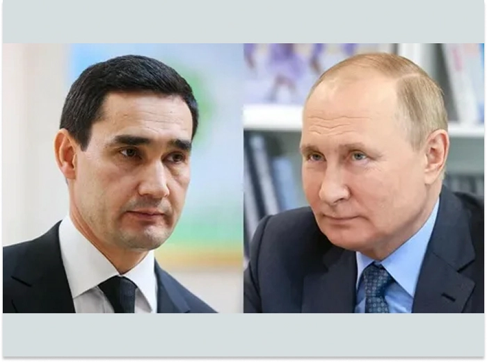 Сердар Бердымухамедов поздравил Владимира Путина с днём рождения