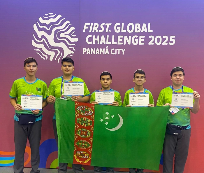 First Global Challenge 2025: Туркменские школьники не перестают удивлять!