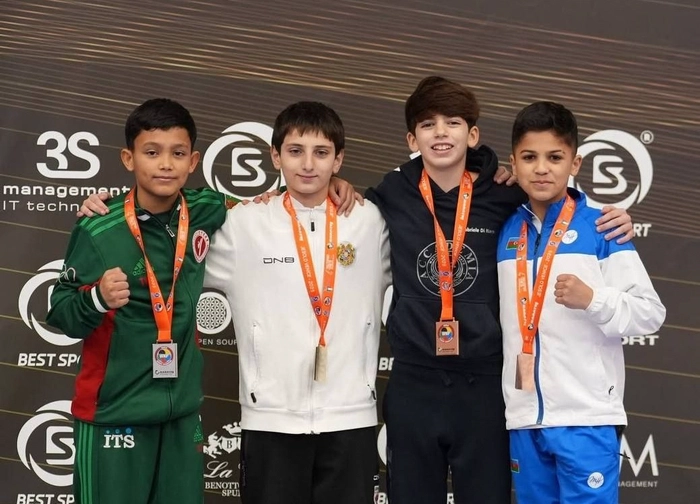 Юный туркменский спортсмен завоевал «серебро» на Молодёжной лиге Karate 1 в Италии