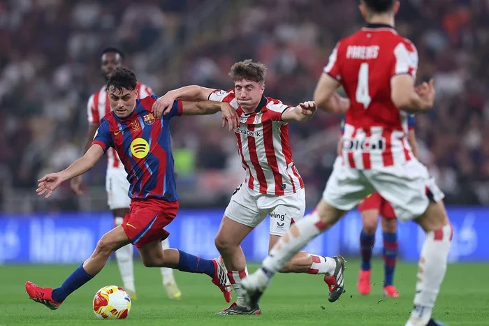 «Barselona» Ispaniýanyň Superkubogynyň ýarymfinalynda «Atletigi» 5:0 hasabynda derbi-dagyn etdi