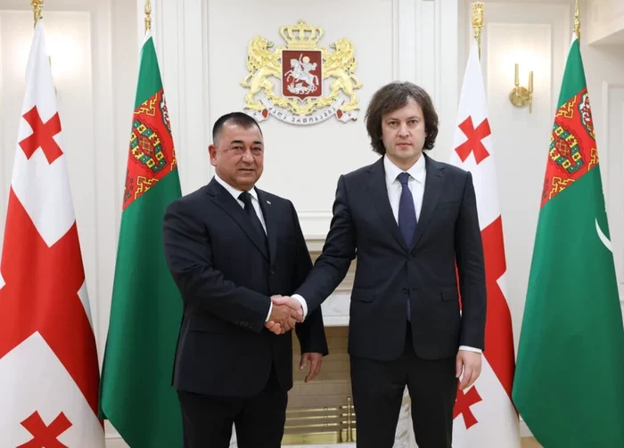 Türkmenistanyň Ministrler Kabinetiniň Başlygynyň orunbasary Gruziýanyň Premýer-ministri bilen duşuşdy