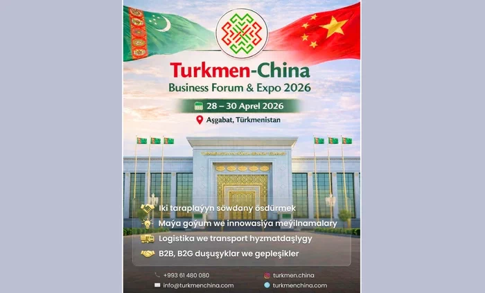 Aşgabat Türkmen-hytaý işewürler forumyny we sergisini kabul eder