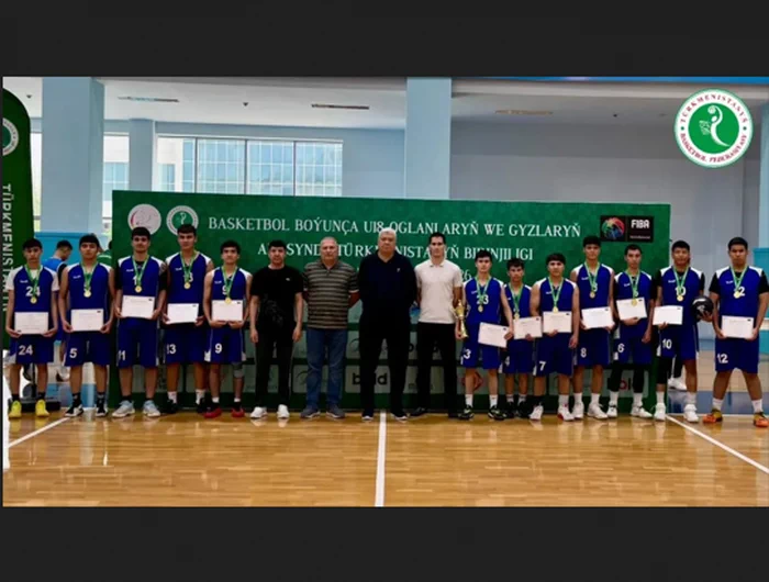 Баскетболисты «Лебапа» стали победителями первенства Туркменистана U18