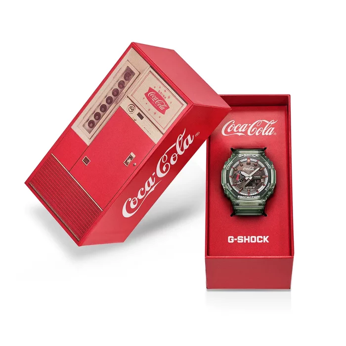 «Coca-Cola» brendiniň 140 ýyllygyna bagyşlandy: «Casio» täze «G-Shock» sagadyny hödürledi