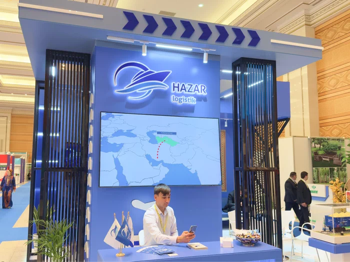 Логистика без границ: ХО «Hazar Logistik» демонстрирует логистические решения на универсальной международной выставке «Сотрудничество и развитие» в Ашхабаде