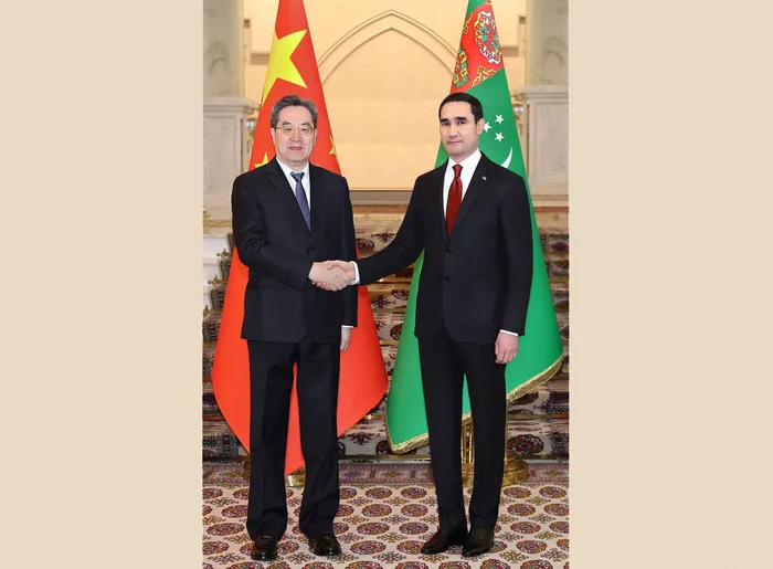Türkmenistanyň Prezidenti HHR-iň Döwlet Geňeşiniň Premýeriniň birinji orunbasaryny kabul etdi
