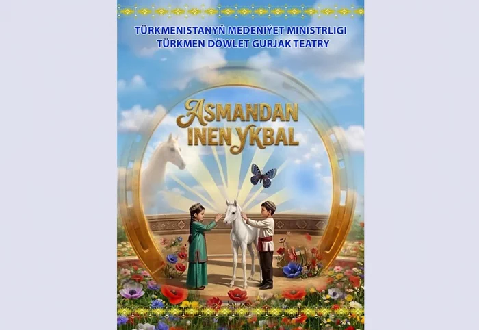 Türkmen döwlet gurjak teatry täze spektaklyna çagyrýar