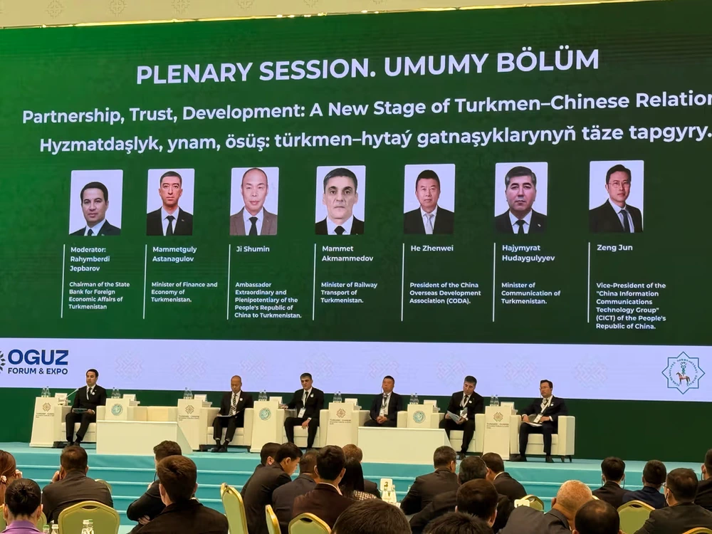 В Ашхабаде начал работу Туркмено-китайский бизнес-форум