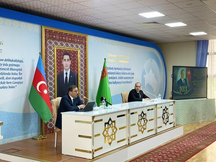 Aşgabatda Geýdar Aliýewiň doglan gününiň 103 ýyllygyna bagyşlanan çäre geçirildi