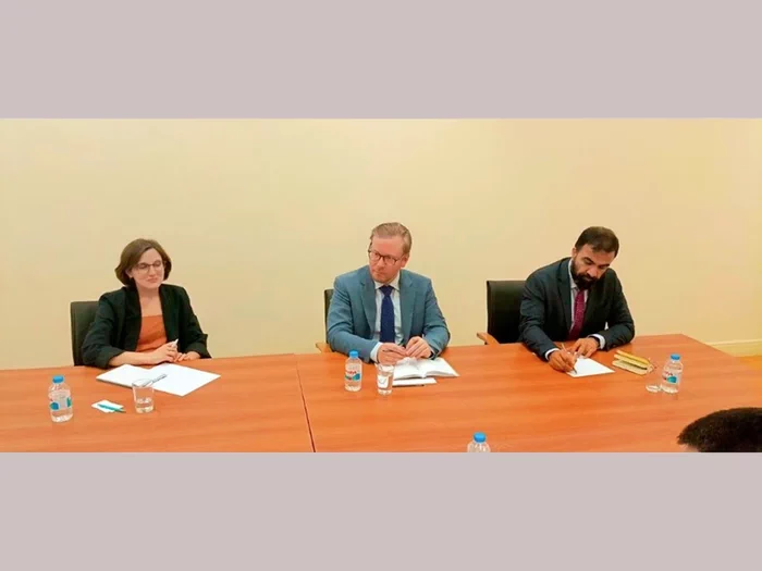 Martti Ahtisaari adyndaky Parahatçylyk gaznasynyň bilermenleri bilen duşuşyk