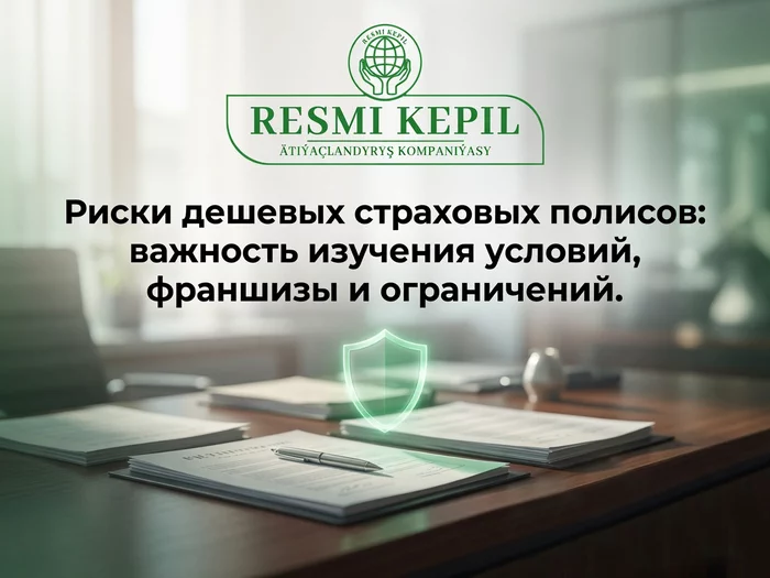 Страховая компания «Resmi Kepil» помогает туркменистанцам разобраться в тонкостях современного автострахования