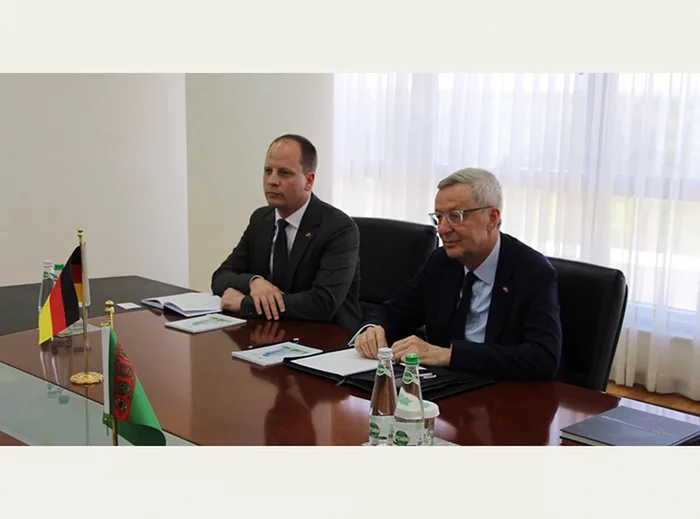 Daşary işler ministrliginde German ykdysadyýetiniň Gündogar komitetiniň Ýerine ýetiriji direktory bilen duşuşyk geçirildi