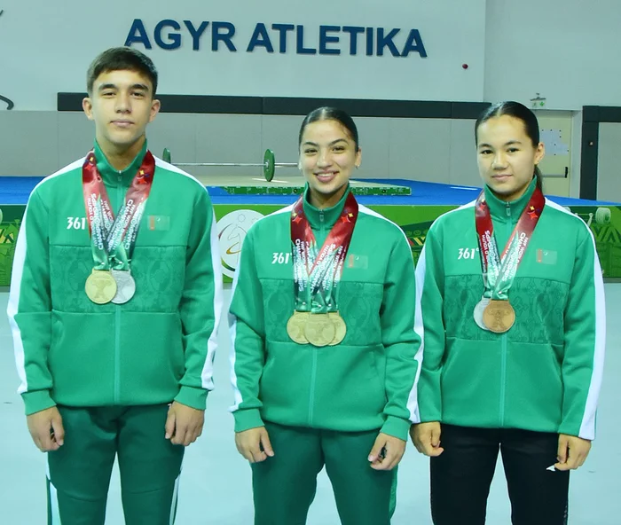 Türkmen türgenleri 2026-njy ýylyň ýedi aýynda 471 medal gazandylar