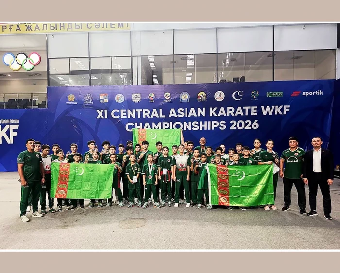 Aktaudan 21 medal: Türkmen karateçileri Merkezi Aziýa çempionatynda uly üstünlige eýe boldular