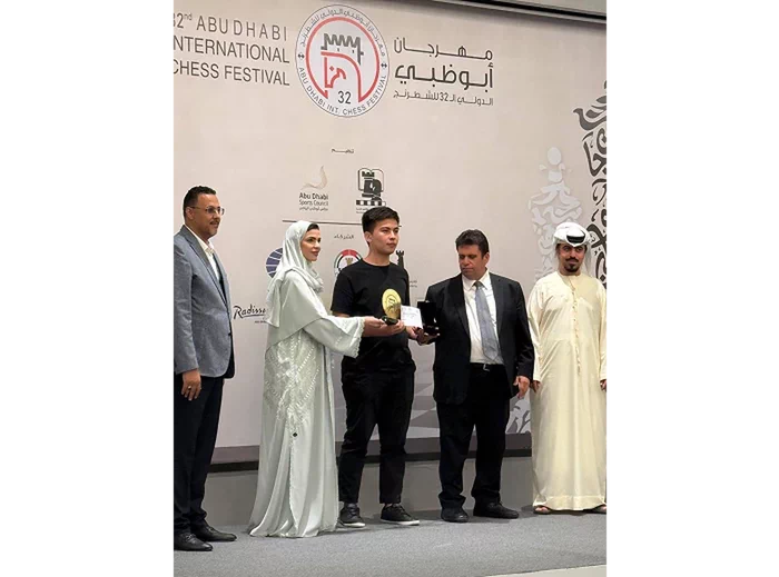 Türkmen küştüniň altyn tomsy: Allaýar Şirliýew Abu-Dabidäki abraýly ýaryşyň ýeňijisi boldy
