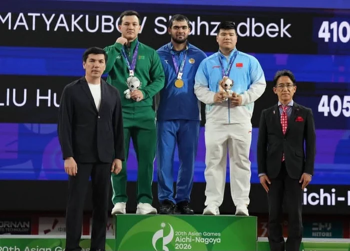 Şahzatbek Mätýakubow XX Aziýa oýunlarynda kümüş medal gazandy
