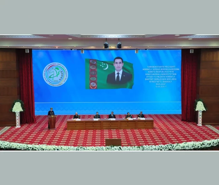 DIM-niň Halkara gatnaşyklary institutynda geçen dabaraly maslahat