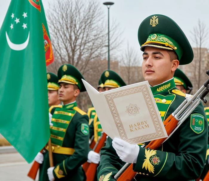 Türkmenistanyň Prezidenti harby gullukdan boşatmak we harby gulluga çagyrmak hakynda Permana gol çekdi