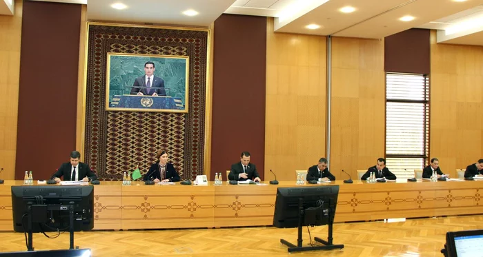 В МИД Туркменистана состоялось совещание по обсуждению проекта Национального плана действий 2028 года Годом международного права