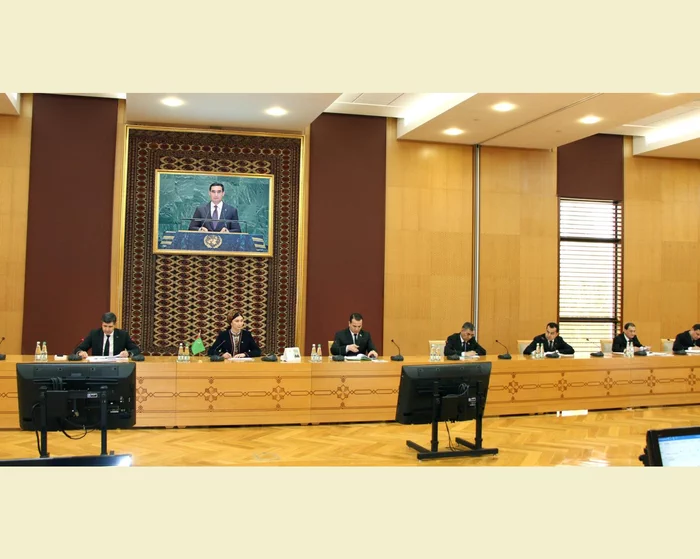 Daşary işler ministrligindäki maslahat: Türkmenistan Halkara hukugynyň ýylyna taýýarlyk görýär